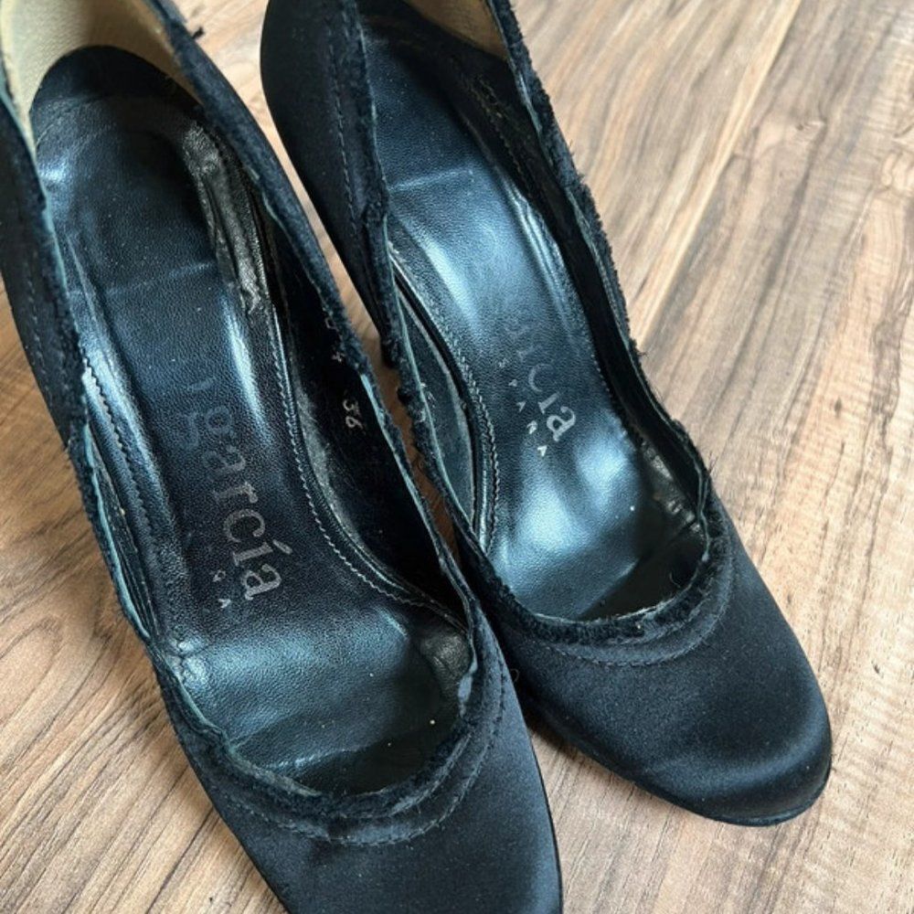 Pedro Garcia Espana size 36 black heels - Picture 2 of 6